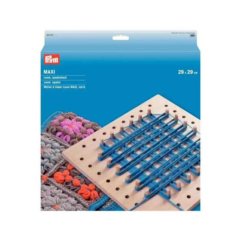 Telar Maxi Cuadrado Prym: Crea Estolas, Bufandas, Mantas y Más con Facilidad Más Vendido