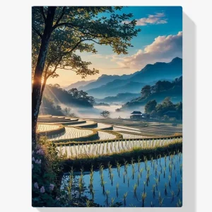 Pintar por Números – Campos de serenidad Precio De Fábrica