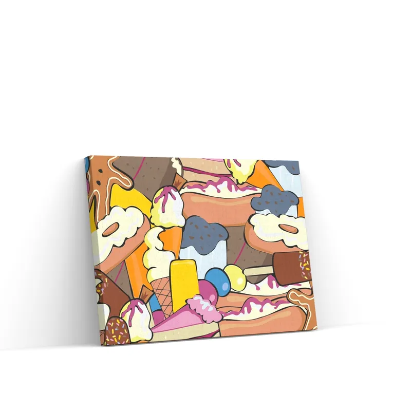 Artesanal Pintar por Números – Caramelo