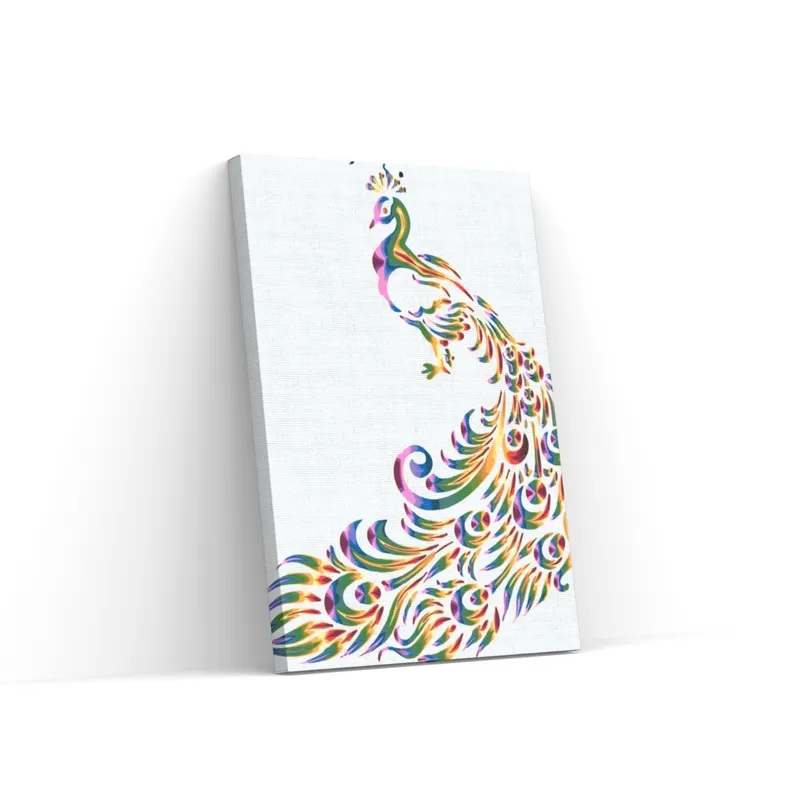 Envío Gratis Pintar por Números – Colorido pavo real 2