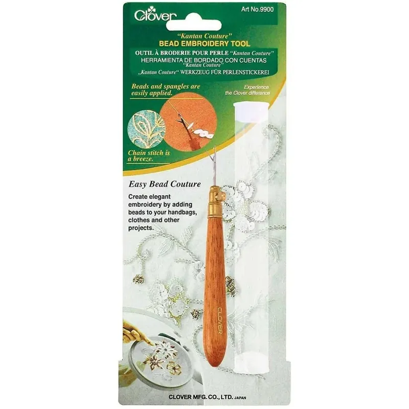 Aguja bordado cuentas clover Oferta Flash