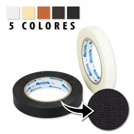 Cinta adhesiva nylon 19mm x 50m, extra fuerte, refuerzo costuras Stock Limitado