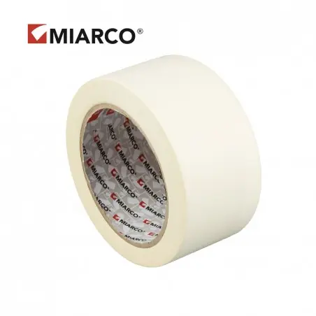 Cinta adhesiva papel carrocero pintor krepp MIARCO 58mm x 90 metros - Caja 30 uds Económico