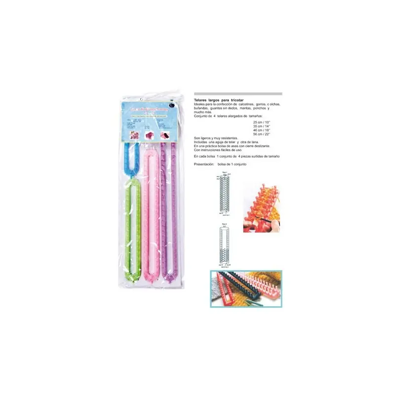 Venta Final KIT TELARES TRICOT. T1942