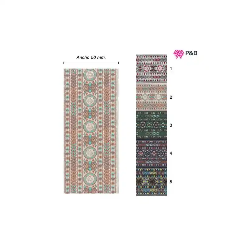 Últimas Unidades TAPACOSTURA BORDADO 9562 (Metros)