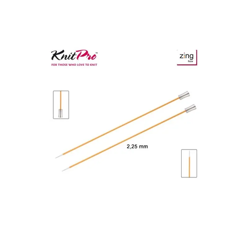 Barato AGUJA TRICOTAR 47322 METAL ZING 2,25mm (Par)