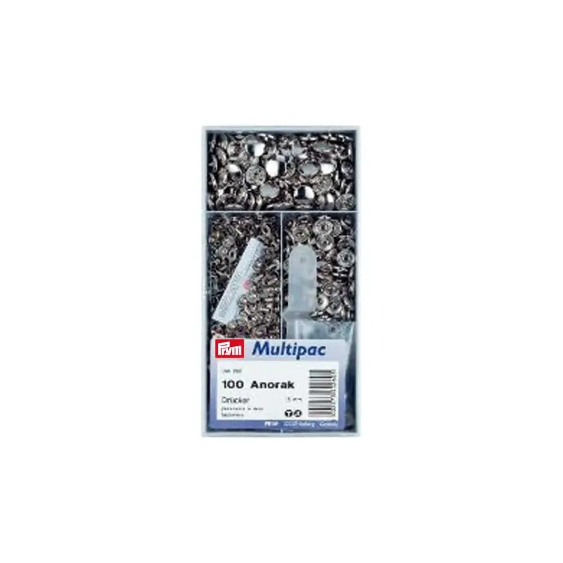 390260 Botones pres.anorak 15mm Plata (100 pzas) Favorito De Clientes