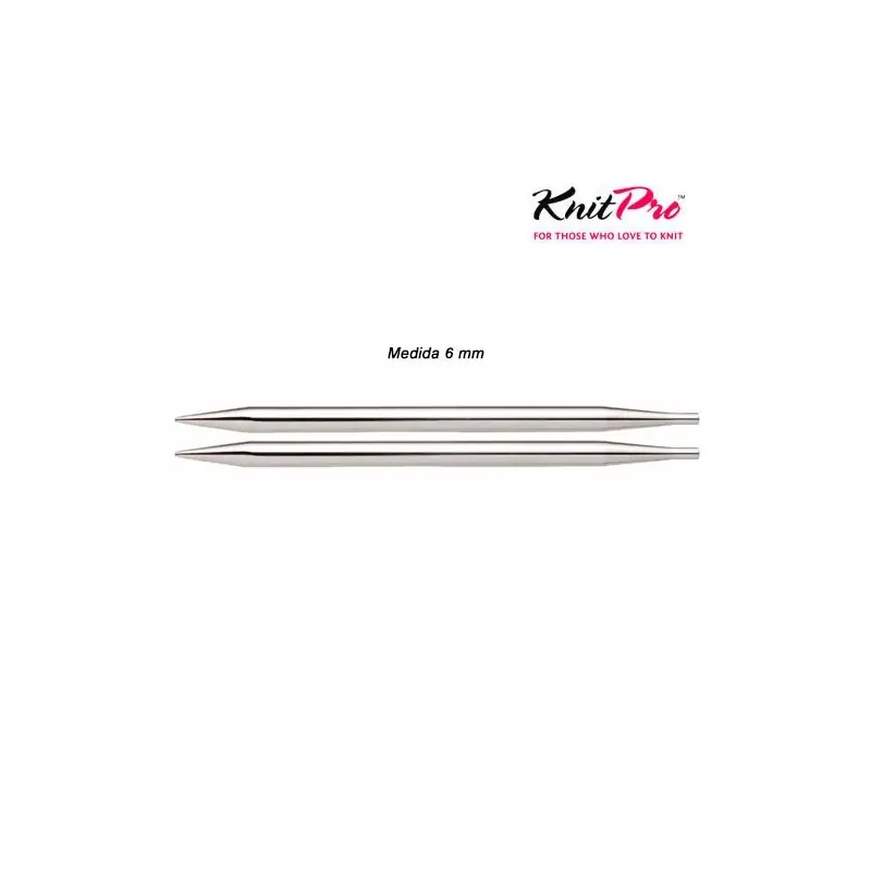 AGUJA CIRC.CORTA 10428 INTERCAM. 6mm (Par) Compra Ahora