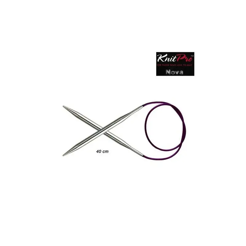 Edición Limitada AGUJA CIRCULAR+CABLE 10302 40cm 2,5mm(Par)