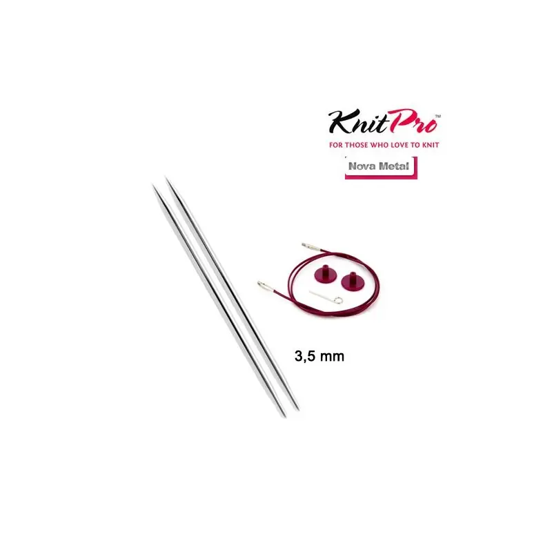 AGUJA CIRCULAR 10401 INTERCAM. 3,5mm (Par) Envío Gratis