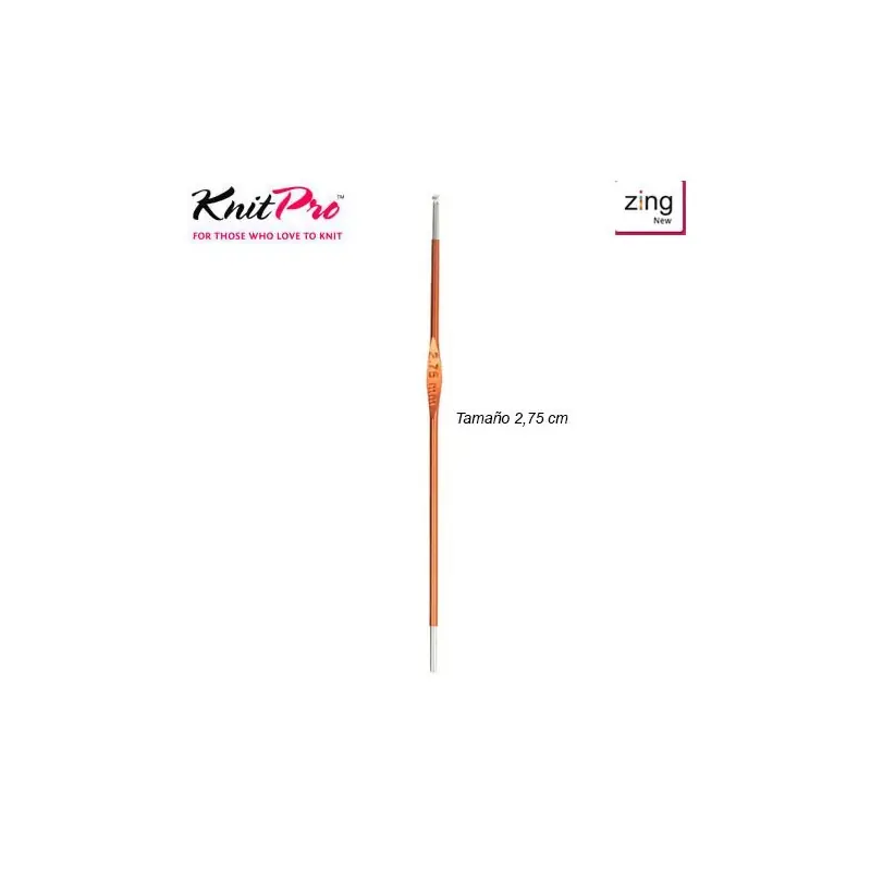 AGUJA GANCHILLO 47464 KNIPRO ZING (Unidad) 2,75cm Bestseller