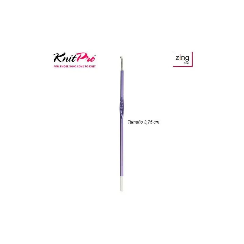 AGUJA GANCHILLO 47468 KNIPRO ZING (Unidad) 3,75cm Entrega Rápida