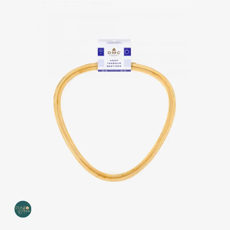 U2109 Bastidor Triangular de Madera - DMC 21,5x22 cm A Buen Precio