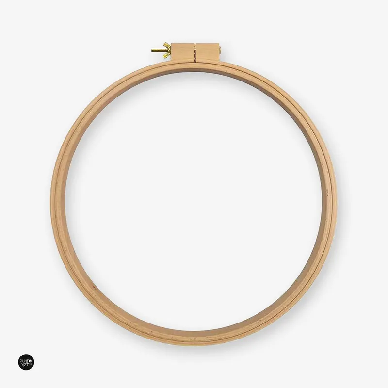 260 Bastidor Aro de Madera de 24 mm - Nurge: Grande, Robusto y Elegante para Proyectos Majestuosos - No:2 / 260-9 - (Ø) 360 mm Popular