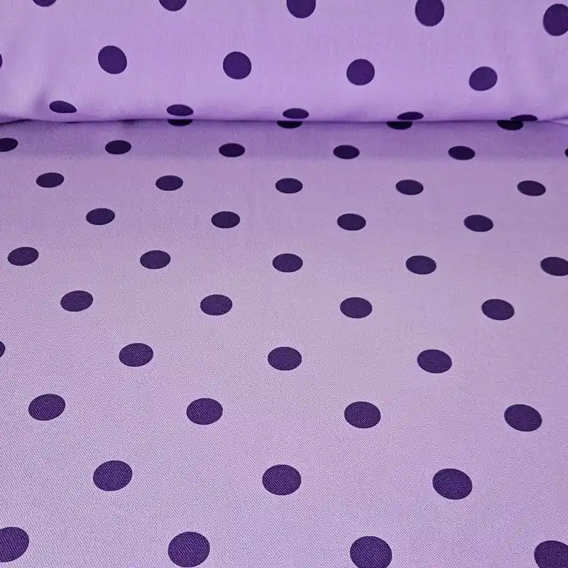 Tela de Polytecno Bielástico Malva Lunar Monocolor 2cm (ancho 1,50M) A Buen Precio