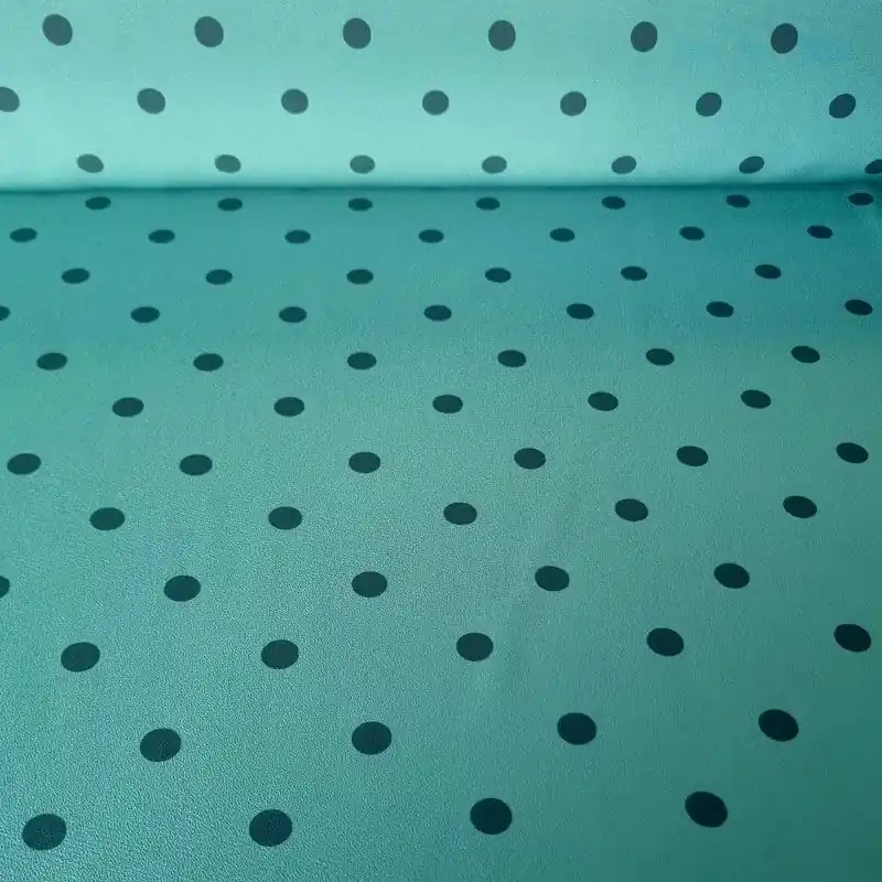 Oferta Flash Tela de Koshibo Verde Hoja Lunar Monocolor 1,2cm (ancho 1,48M)