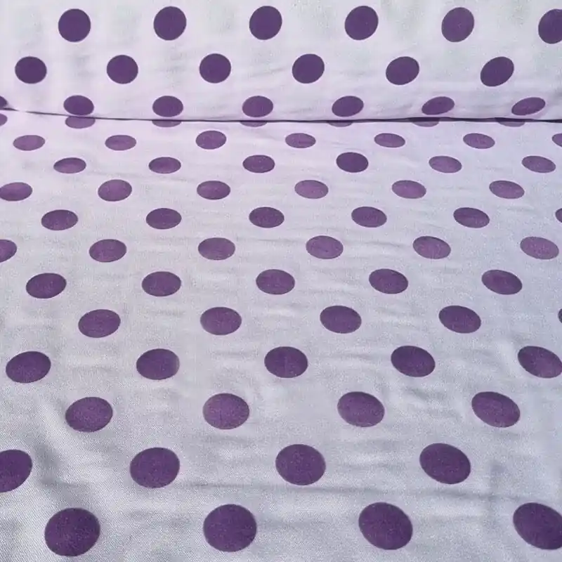 Tela de Stretch Lila Lunar Morado 2cm Flocado Terciopelo (ancho 1,50M) Económico