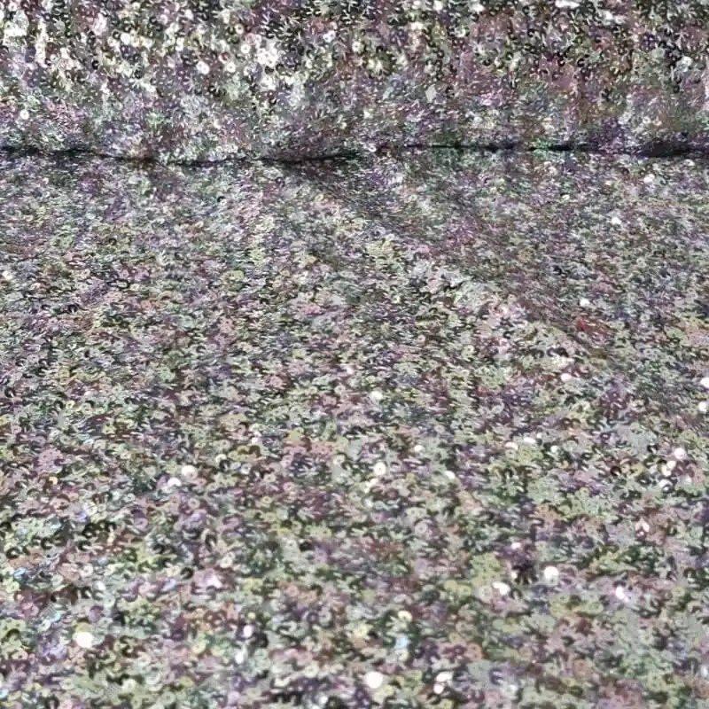 Tela de Tul Marfil con Lentejuelas (Ancho 1,45M) Rebajas