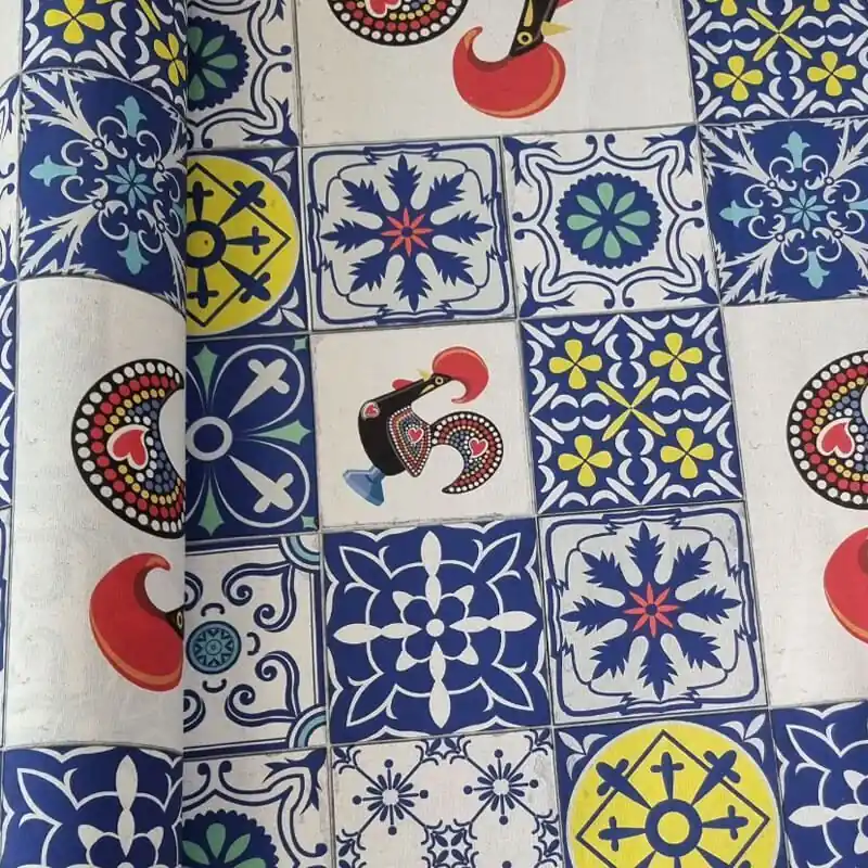 Nueva Colección Tela de Mantelería Resinada Antimanchas Portuguesa (ancho 1,40M)