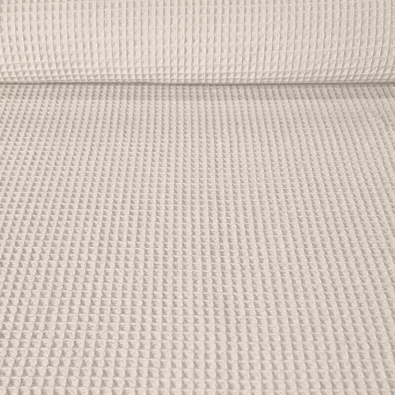 Tela de Piqué Waffle Arena (ancho 1,50M) Garantía Incluida