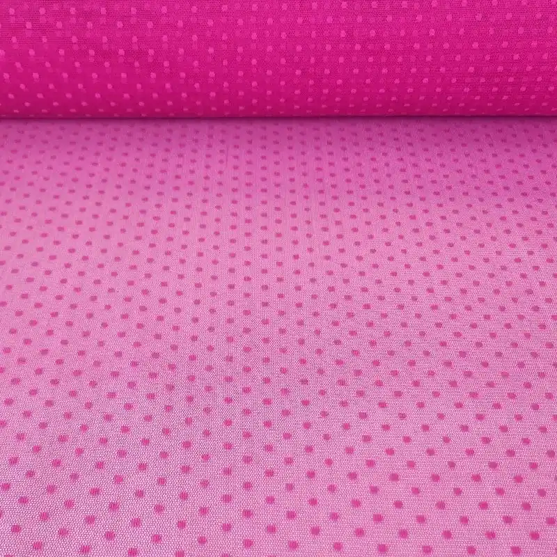 Tela de Tul Plumeti Mediano Buganvilla (ancho 1,45M) No Te Lo Pierdas