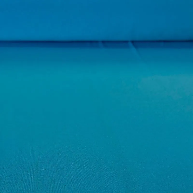 Stock Limitado Tela de Punto de Seda Aguamarina (ancho 1,50M)