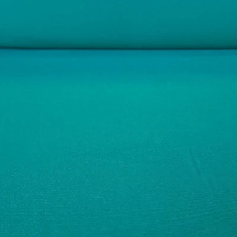 Auténtico Tela de Punto de Seda Verde Agua (ancho 1,50M)