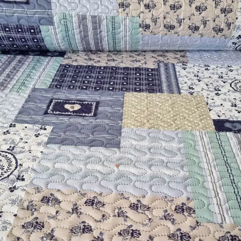 Tela Acolchada Jacquard múltiples Estampados (ancho 2,80M) Precio Económico