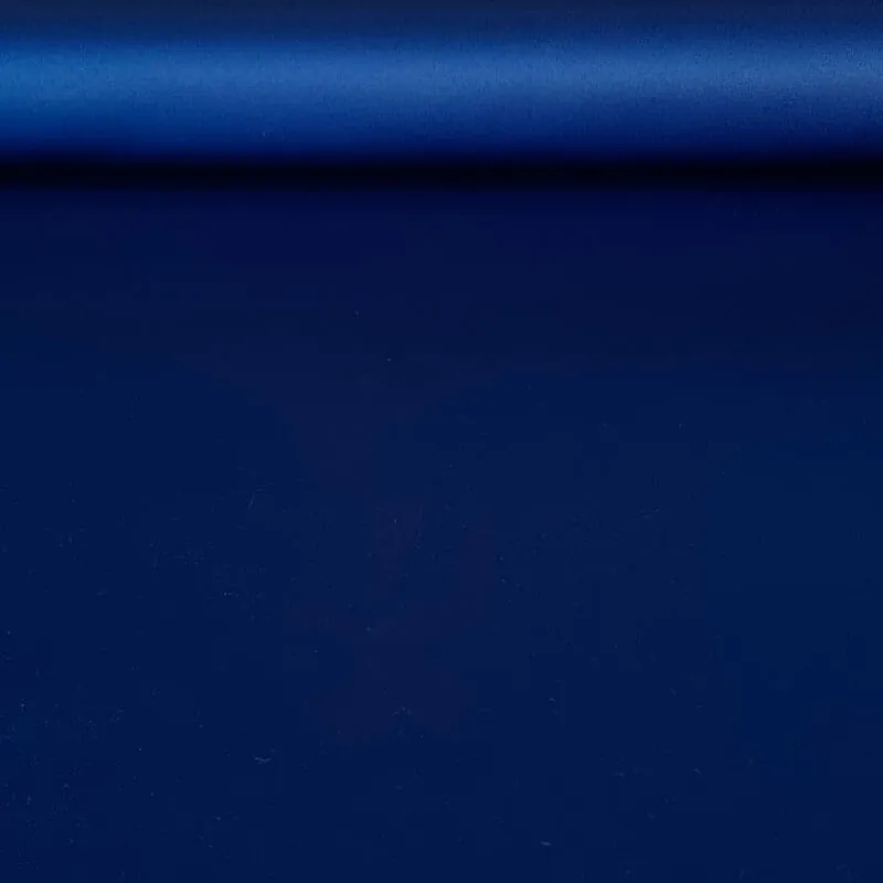 Tela de Raso Duquesa Azul Pavo Oscuro (ancho 1,50M) Precio Económico