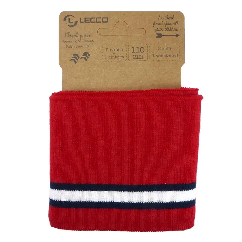 Envío Inmediato Remate de punto elástico 110cm. Doble raya - Gris 05 - Para prendas