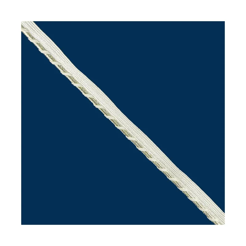 Vivo raso con dorado de 1cm. Varios colores - Crudo 01 Lujoso