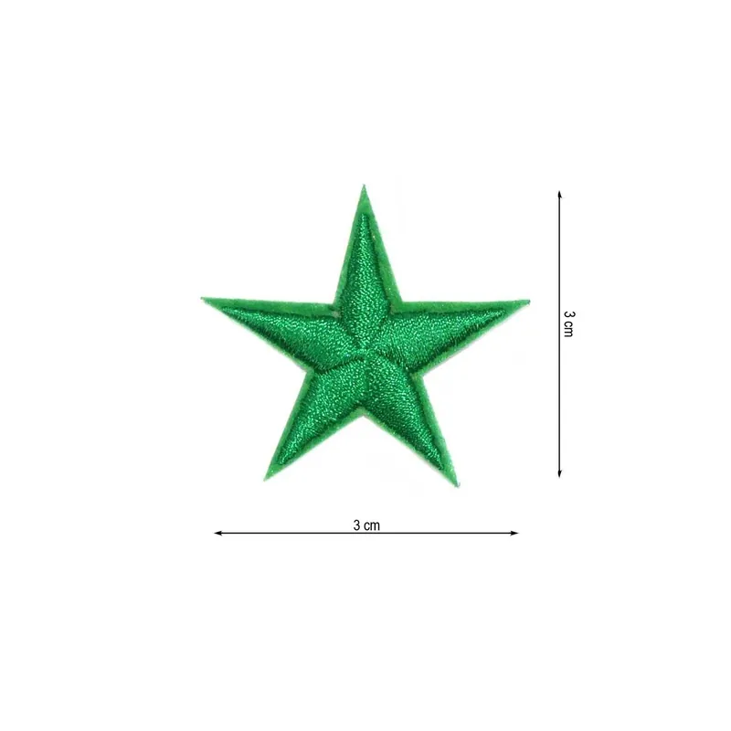 Última Versión Parche termo estrella 3cm. Múltiples colores - Naranja 04